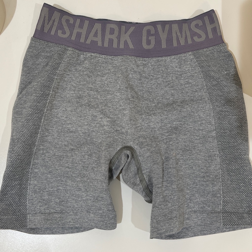 Sold Gymshark flex shorts Greg/purple